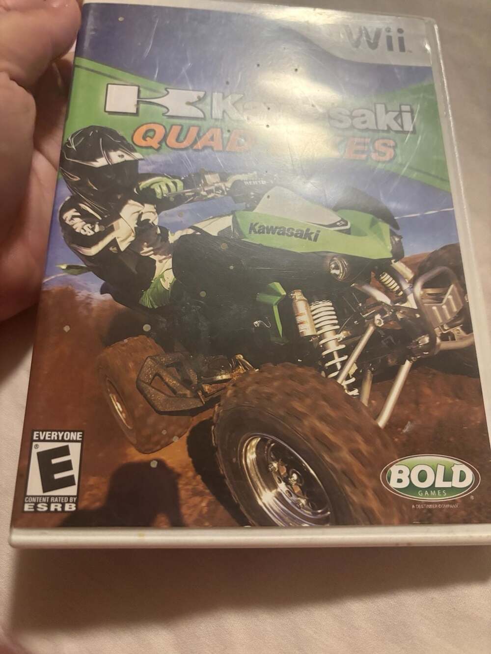 Kawasaki Quad Bikes Nintendo Wii Game (untested)